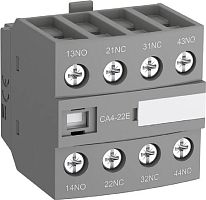 Контакт дополнительный для контакторов ABB AF09…AF38 2НО+2НЗ CA4-22М картинка